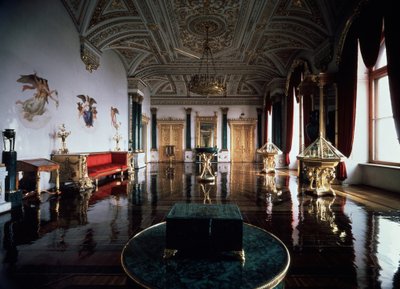 La Sala de Malaquita, Palacio de Invierno de Unbekannt Unbekannt